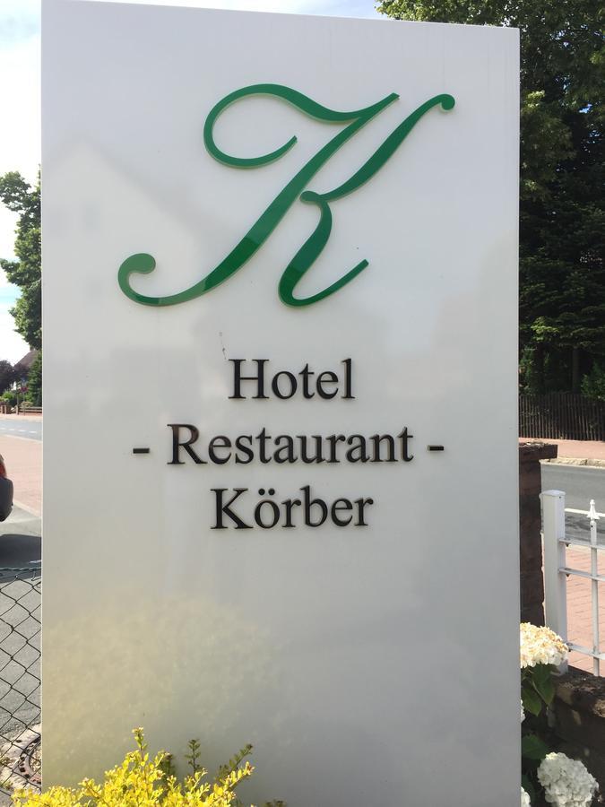 Hotel Restaurant Körber Garbsen Exteriör bild
